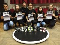 Újabb siker az országos robotika versenyen